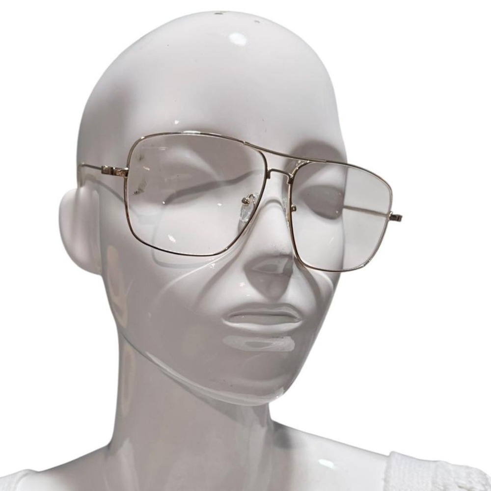 Poetcore Retro-style aesthetic square frame glasses‎ vintage design Unisex